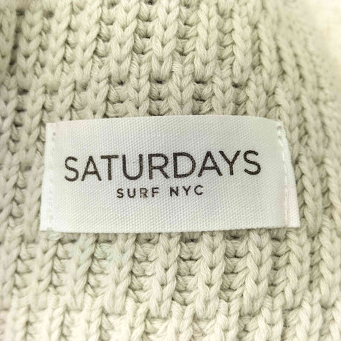 サタデーズサーフニューヨーク SATURDAYS SURF NYC ニットマフラー メンズ